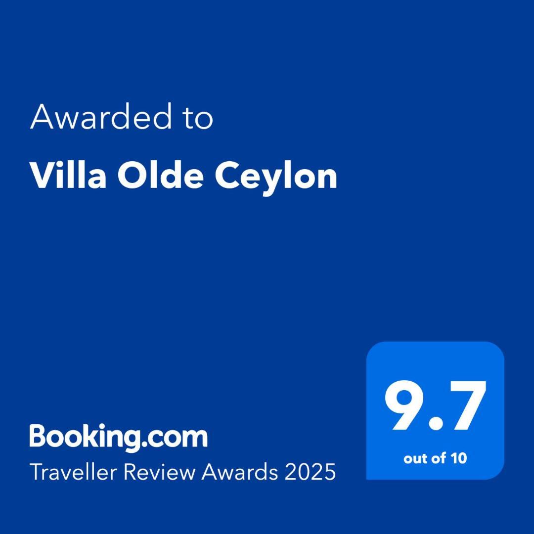 Villa Olde Ceylon Kandy Zewnętrze zdjęcie